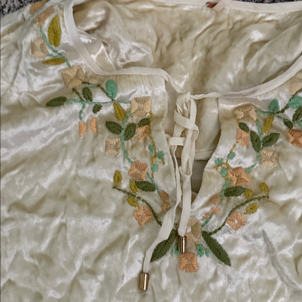 SALE! NWT Free People Ember Embroidered Tunic size medium - Picture 6 of 7
